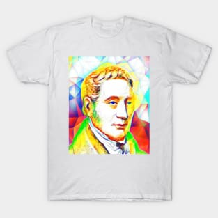 George Stephenson Colourful Portrait | George Stephenson Artwork 11 T-Shirt